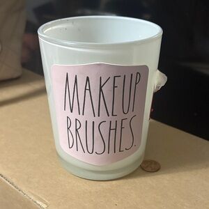 Rae Dunn Pink Makeup Brush Holder